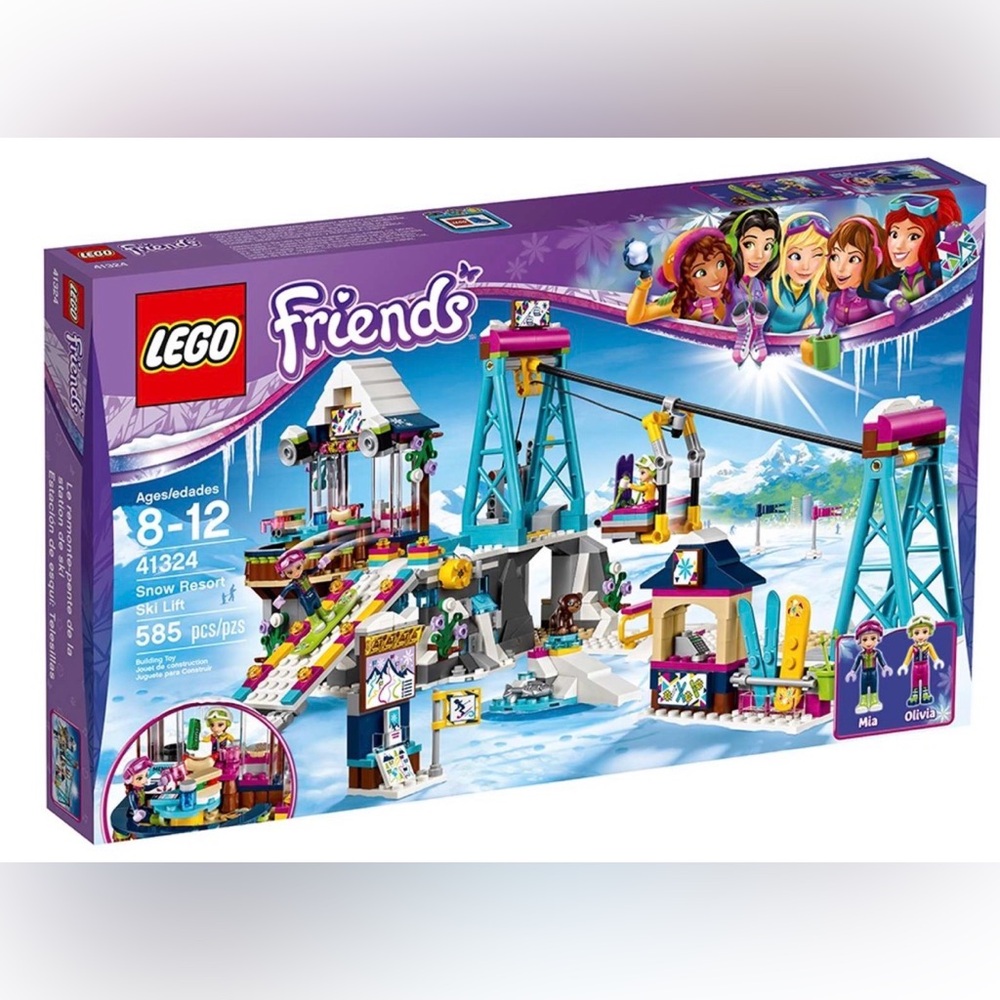Lego Friends
#41324
Snow Resort Ski Lift
Retired set